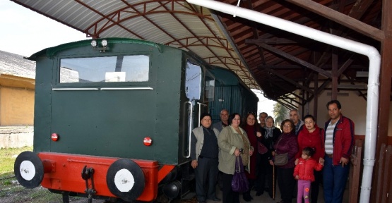 Şehit aileleri Gıdı Gıdı treni ile nostalji yaşadı