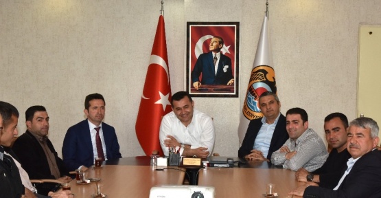 Çayarası esnafından Başkan Yücel’e ziyaret