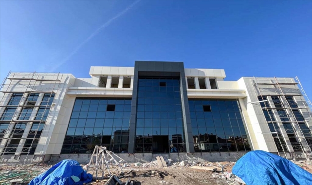 Sivas'ta iki kültür merkezinin inşaatında sona yaklaşıldı