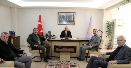 Başkan Ercan’dan ESOB Başkanı Konak’a ziyaret