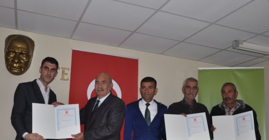 Tarsus’ta 97 kişiye tapuları verildi