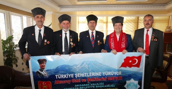 Gazilerden Başkan Yazgı’ya teşekkür