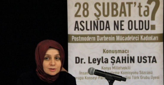 AK Parti Milletvekili Usta: “28 Şubat bizler için bir direnişti”