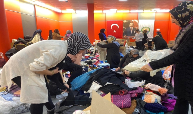 Gölbaşı halkı depremzedeler için seferber oldu