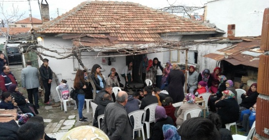El Bab şehidinin Burhaniye’deki baba ocağına ateş düştü