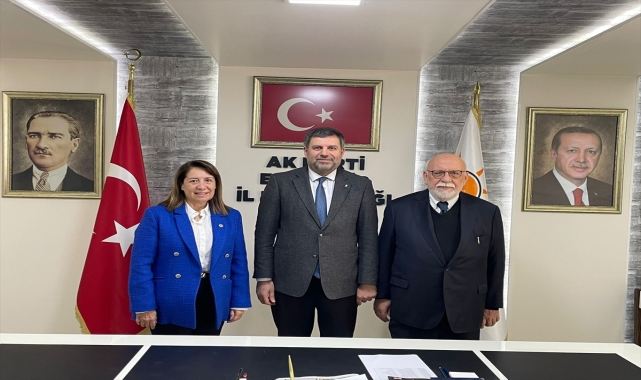 AK Parti Eskişehir Milletvekilleri Avcı ve Günay'dan İl Başkanı Reyhan'a ziyaret