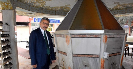 Nazilli’de tarihi Koca Caminin şadırvanı yenilendi