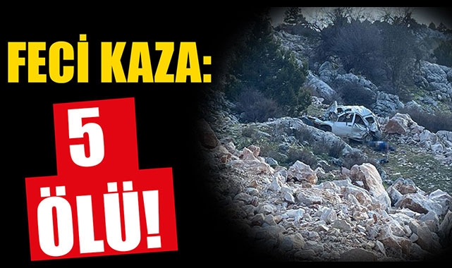 FECİ KAZA: 5 ÖLÜ!