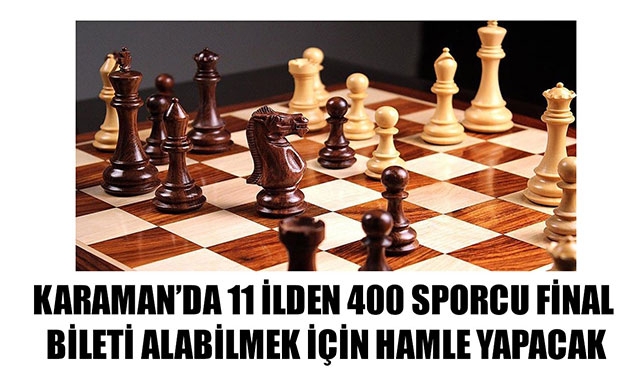 KARAMAN’DA 11 İLDEN 400 SPORCU FİNAL BİLETİ ALABİLMEK İÇİN HAMLE YAPACAK