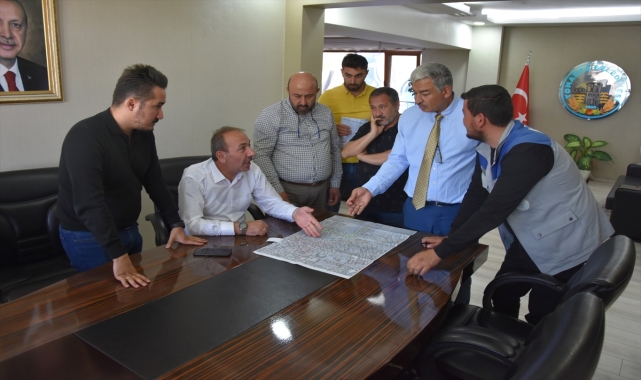 Tomarza'da asfalt için altyapı çalışmalarının tamamlanması bekleniyor