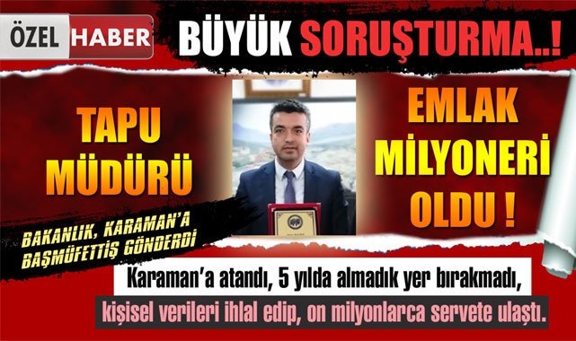 MAKAMI KULLANDI, KİŞİSEL VERİLERE SIZDI, ONLARCA MİLYON SERVETE ULAŞTI !