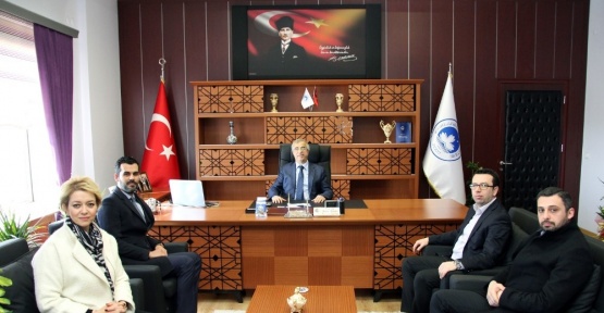 MHP’den yeni rektöre ziyaret