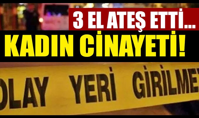 3 EL ATEŞ ETTİ…