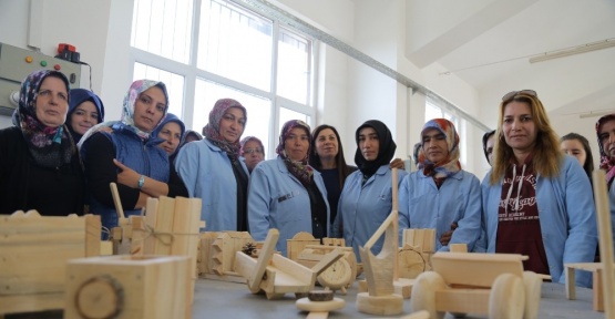 Büyükşehir’den, ahşap şekillendirme kursu