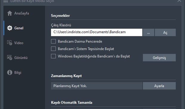 Bilgisayarlardaki Ekran Kayıtlarını Bandicam Yazılımı ile Yapabilirsiniz !