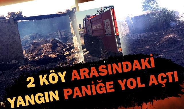 İTFAİYE BİRİMLERİ ZAMANINDA YETİŞTİ