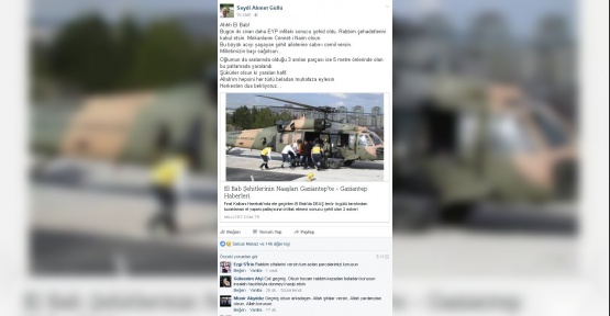 El Bab’ta oğlu yaralanan doktor babanın yürek yakan paylaşımı