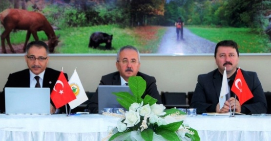 Orman bölge müdürlüğü şubat ayı değerlendirme toplantısı yapıldı