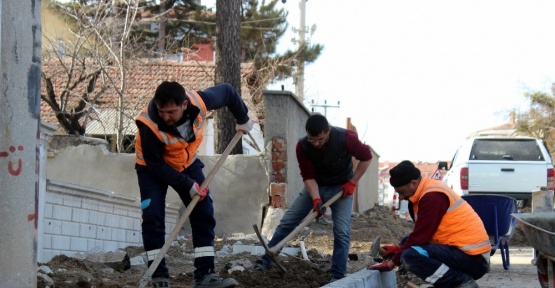 Yeni Yerleşim Alanlarına Yeni Kaldırımlar