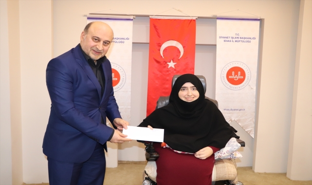 Sivas'ta engelliler arası Esma-ül Hüsna ve hadis ezberleme yarışması düzenlendi