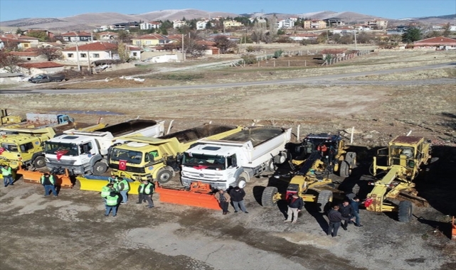 Kırşehir İl Özel İdaresince karla mücadele ekibi oluşturuldu