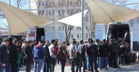 Gaziantepspor taraftarlarından Fenerbahçe maçına yoğun ilgi