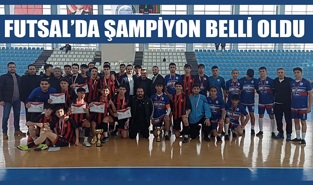 FUTSAL’DA ŞAMPİYON BELLİ OLDU