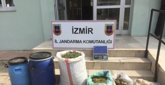 İzmir’de 13 kilogram esrar ele geçirildi