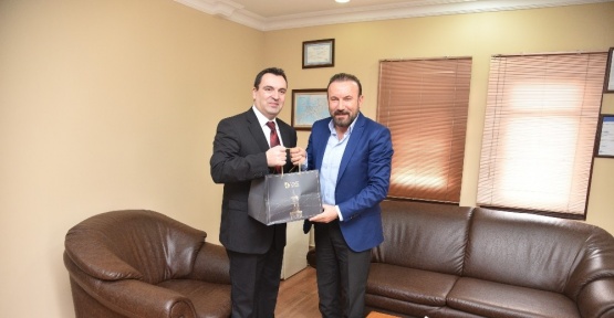 Başkan Doğan’dan İZGAZ müdürüne ziyaret