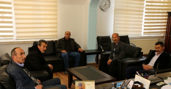Hekimhan Muhtarlar Derneğinden Başkan Millioğulları’na ziyaret