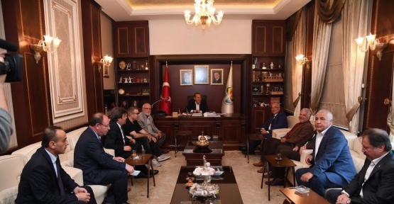 Başkan Kocamaz’dan Başkan Sözlü’ye ziyaret