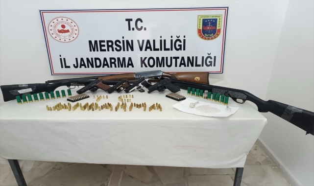Mersin'deki silah kaçakçılığı operasyonunda yakalanan 7 zanlı salıverildi