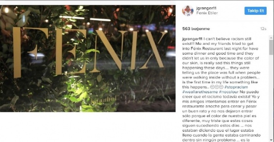 Granger, ırkçılığa maruz kaldı