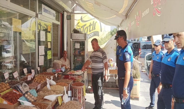 Kayseri'de zabıta ekipleri kaldırım ve yol işgallerine yönelik denetim gerçekleştirdi