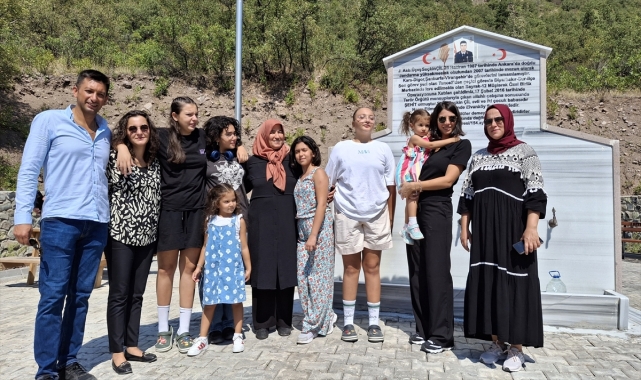 Beypazarı'nda şehidin adını taşıyan çeşme törenle açıldı