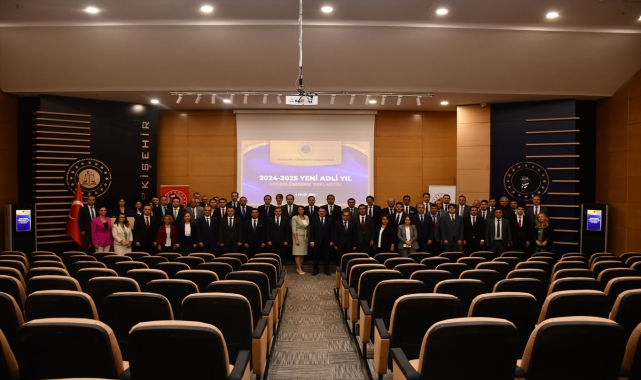 Eskişehir'de 2024-2025 Adli Yıl değerlendirme toplantısı gerçekleştirildi