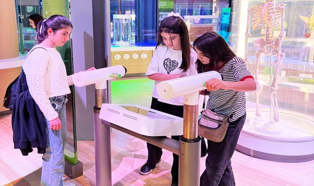 Sorgunlu öğrenciler Kayseri Bilim Merkezi'ni gezdi