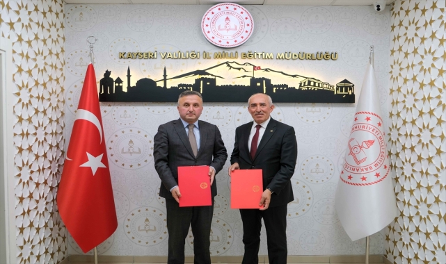 Kayseri'de mesleki eğitim iş birliği protokolü imzalandı