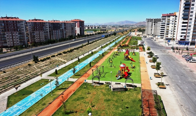 Kocasinan Belediyesi park sayısını 526'ya çıkardı