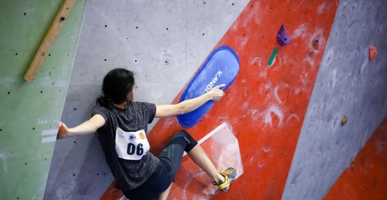 İnönü Üniversitesi, Spor Tırmanış Büyükler Bolder Türkiye Şampiyonası’na ev sahipliği yaptı