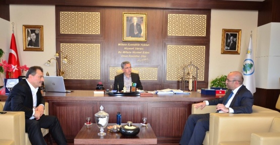 Bozova Kaymakamı Göker’den Pursaklar Belediyesine ziyaret
