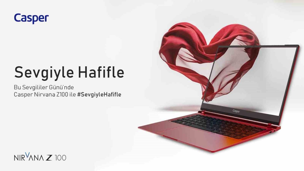 Casper’den Sevgililer Günü’ne Özel Teknolojik Dokunuş Kırmızı Nirvana Z100