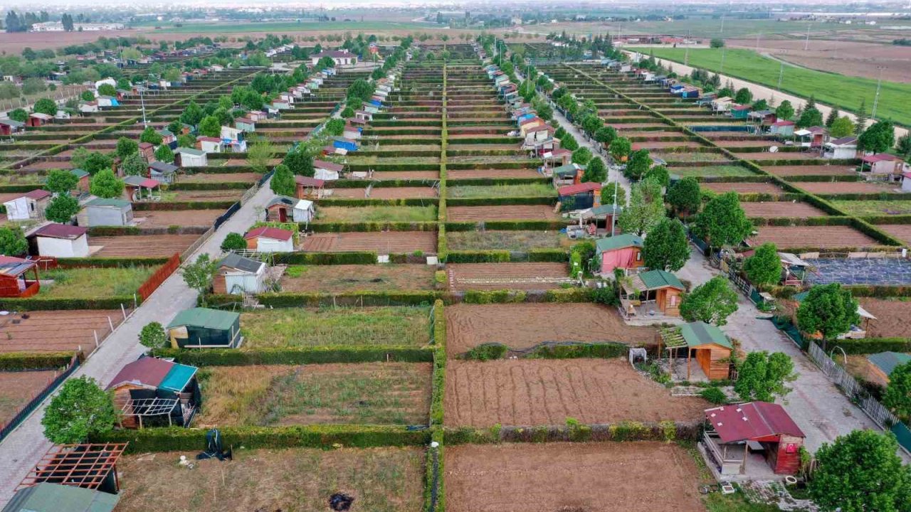 Meram Hobi Bahçeleri’nde Hak Sahipleri Belli Oldu