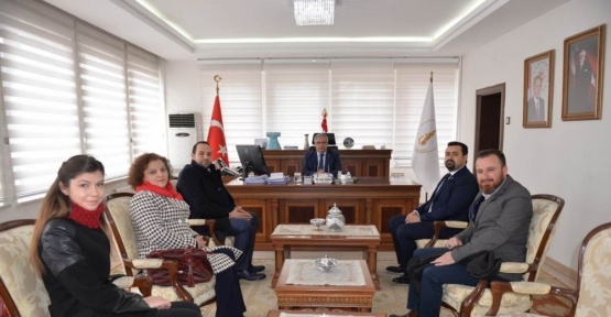 DP’den Vali’ye ziyaret