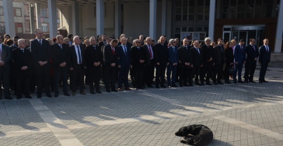 Kutlama töreninde davetsiz misafir