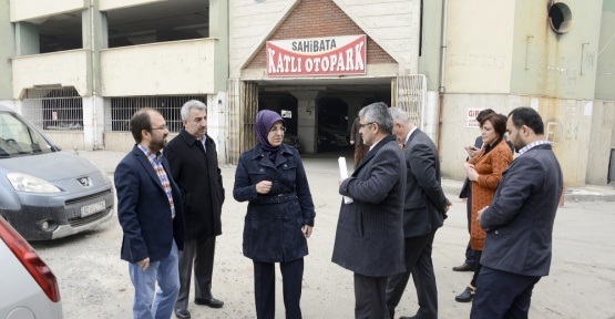 Sahibata Katlı Otoparkı yıkılıyor