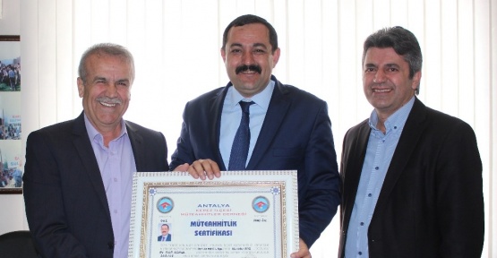 AK Parti İl Başkanı Sümer, Müteahhitlerle buluştu