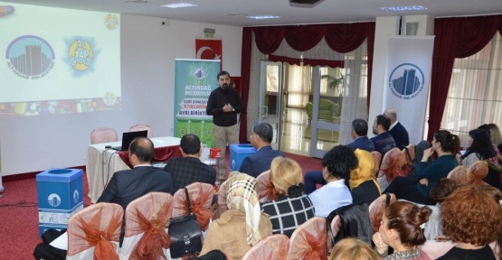 Altındağ Belediyesinden temizlik semineri