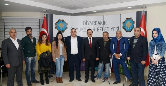 Güneydoğu Engelli Hakları Derneği’nden Başkan Atilla’ya ziyaret