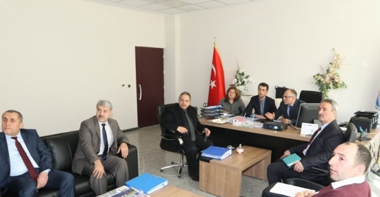 Genel Sekreter Yalçın’a brifing